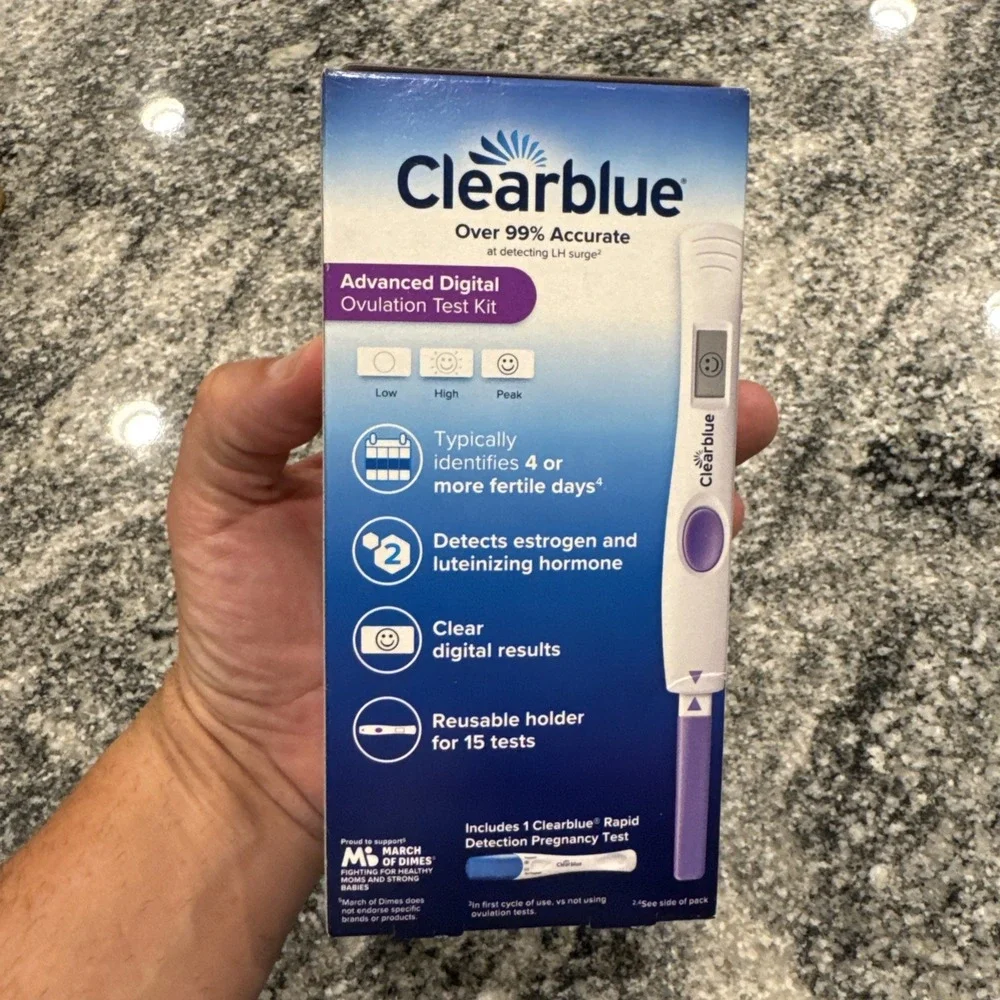 Clearblue Advanced Digital Ovulation &‎ 1 Pregnancy Test Kit 16 Tests Exp 2027